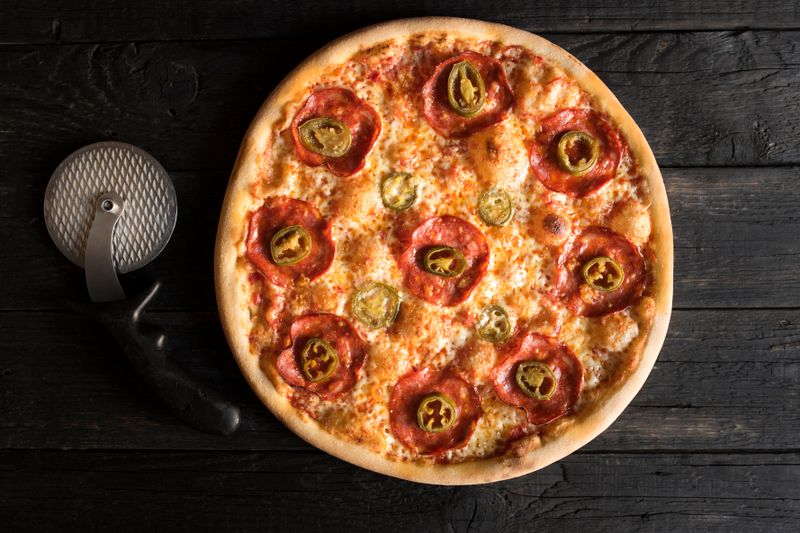 Pepperoni Royale pizza with double pepperoni